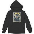 Boston Terrier Tarot Card Dog Women's Hoodie, novelty gifts, funny gifts
