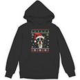 Boston Terrier Ugly Christmas Sweater Xmas For Adults Kids Women's Hoodie, novelty gifts, funny gifts