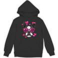 Boston Terrier Valentines Day Shirt Heart Dog Lover Women's Hoodie, novelty gifts, funny gifts