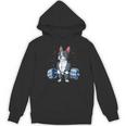 Boston Terrier Weightlifting Deadlift Men Fitness Gym Women's Hoodie, novelty gifts, funny gifts