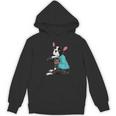 Father's Day Gift Dog Dad Boston Terrier i Love Dad Tattoo Women's Hoodie, novelty gifts, funny gifts