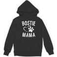Fun Bostie Mama Dog Lover Apparel Boston Terrier Mom Women's Hoodie, novelty gifts, funny gifts