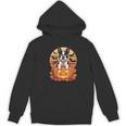 Halloween Retro Boston Terrier Women's Hoodie, novelty gifts, funny gifts