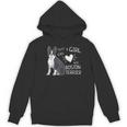 Just A Girl Who Loves Her Boston Terrier Puppy Love Women's Hoodie, novelty gifts, funny gifts