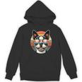 Retro Sunset Sunglasses Boston Terrier Boston Bull Bostie Women's Hoodie, novelty gifts, funny gifts