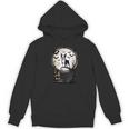 Spooky Halloween Moon Boston Terrier Boston Bull Bostie Women's Hoodie, novelty gifts, funny gifts