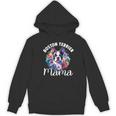 Watercolor Floral Boston Terrier Mama Dog Lover Mother's Day For Men Women Girls Kids Women's Hoodie, novelty gifts, funny gifts
