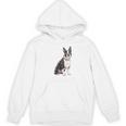 Boston Terrier Dog Dad Boston Terrier Dog Lovers Women's Hoodie, novelty gifts, funny gifts