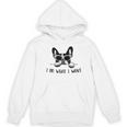 Boston Terrier Dog Owner I Do What I Want Pet Women's Hoodie, novelty gifts, funny gifts