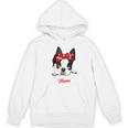 Boston Terrier Mum Dog Woman Idea Women's Hoodie, novelty gifts, funny gifts