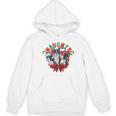 Boston Terrier Santa Claus Elf Reindeer Christmas Dog X-Mas Women's Hoodie, novelty gifts, funny gifts