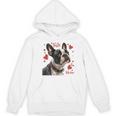 Boston Terrier Is My Valentine Cute Pet Dog Owner Valentine Women's Hoodie, novelty gifts, funny gifts