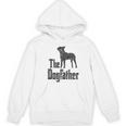 The Dogfather Boston Terrier Dog Funny Dog Gift T-Shirt For Men Women Girls Kids Women's Hoodie, novelty gifts, funny gifts