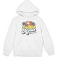 Myrtle Beach South Carolina Retro 70s Vintage Vacation Women's Hoodie, novelty gifts, funny gifts
