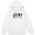 Peace Love Boston Terrier Boston Terrier Lover Dog Mom Women's Hoodie, novelty gifts, funny gifts