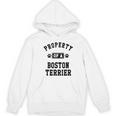 Property Of Boston Terrier Boston Terrier Shirt Women's Hoodie, novelty gifts, funny gifts