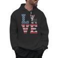 4th Of July Decor Patriotic LOVE Boston Terrier USA Flag Men Hoodie, Patriotic Boston Terrier Gifts, Boston Terrier 4th Of July Gifts, trending gift