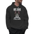 Boston Terrier American Gentleman Dog Lover I'm Well Trained Men Hoodie, American Boston Terrier Gifts, trending gift