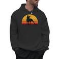 Boston Terrier Bostie Sunset Retro Dog Pet Mom Dad Men Hoodie, Couple Gifts, Mom Gifts, Boston Terrier Dad Gifts, Boston Terrier Mom Gifts, trending gift