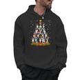 Boston Terrier Dog Christmas Tree Santa Hat Xmas Pajama Men Women Kids Men Hoodie, Boston Terrier Christmas Gifts, trending gift