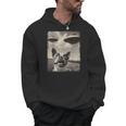 Boston Terrier Dog UFO Alien Extraterrestrial Selfie Men Hoodie, trending gift