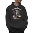 Boston Terrier Groovy World's Best Boston Mom Men Hoodie, Couple Gifts, Mom Gifts, Boston Terrier Mom Gifts, trending gift