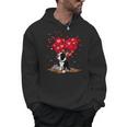 Boston Terrier Lover Heart Shape Boston Terrier Valentine Men Hoodie, trending gift