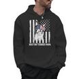 Boston Terrier Papa Cool Dog Lover USA American Flag Men Women Men Hoodie, American Boston Terrier Gifts, trending gift