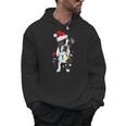 Boston Terrier Santa Christmas Lights Xmas Dog Lover Men Women Kids Men Hoodie, Boston Terrier Christmas Gifts, trending gift