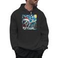 Boston Terrier Santa Starry Night Van Gogh Christmas Dog Men Women Kids Men Hoodie, Boston Terrier Christmas Gifts, trending gift