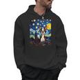 Boston Terrier Starry Night Van Gogh Art Men Hoodie, trending gift