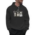 Cute Halloween Boston Terrier Dogs Witch Hat Ghost Dog For Men Women Kids Men Hoodie, Boston Terrier Ghost Gifts, Boston Terrier Halloween Gifts, trending gift