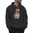Halloween Skeleton Boston Terrier Men Hoodie, Boston Terrier Halloween Gifts, trending gift