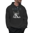 Love Is Boston Terrier Bostie Men Hoodie, trending gift