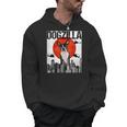Vintage Japanese Dogzilla Boston Terrier Men Hoodie, trending gift