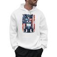 Boston Terrier Dog American USA US Flag Pets Vintage Outfit Men Hoodie, American Boston Terrier Gifts, trending gift