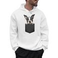 Boston Terrier Dog Puppy Dog In Pocket Cute Pet Lover Men Hoodie, trending gift
