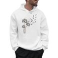 Boston Terrier Flower Fly Dandelion Dog Lover Dog Dad Men Hoodie, Couple Gifts, Boston Terrier Dad Gifts, trending gift