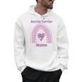 Boston Terrier Mama Cute Rainbow Paw Heart Shape Men Hoodie, trending gift