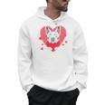 Valentine's Day Boston Terrier Heart Men Hoodie, trending gift