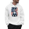 Vintage Boston Terrier Dog American US USA Flag Pets Dogs Men Hoodie, American Boston Terrier Gifts, trending gift