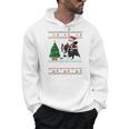 Xmas Tree Lighting Santa Riding Boston Terrier Christmas Men Hoodie, Boston Terrier Christmas Gifts, Boston Terrier Riding Gifts, trending gift