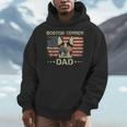 Boston Terrier Dad Dog Lovers American Flag 4th Of July For Women Men Men Hoodie, Couple Gifts, Boston Terrier Dad Gifts, American Boston Terrier Gifts, Boston Terrier 4th Of July Gifts, funny design