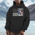 Boston Terrier Dog 4th Of July US American Flag Patriotic Men Hoodie, Patriotic Boston Terrier Gifts, American Boston Terrier Gifts, Boston Terrier 4th Of July Gifts, funny design