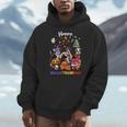 Boston Terrier Dog Christmas Happy Hallothankmas Halloween For Men Women Kids Men Hoodie, Boston Terrier Christmas Gifts, Boston Terrier Halloween Gifts, funny design