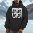 Boston Terrier Dogs With Sunglasses Photo Pets Meme Men Hoodie, funny design