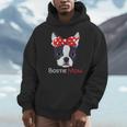 Boston Terrier Mom Bostie Women Girls Men Hoodie, Couple Gifts, Mom Gifts, Boston Terrier Mom Gifts, funny design
