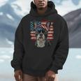 Boston Terrier Patriotic 4th Of July USA American Flag Men Hoodie, Patriotic Boston Terrier Gifts, American Boston Terrier Gifts, Boston Terrier 4th Of July Gifts, funny design
