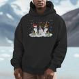 Christmas Boston Terrier Santa Dog Lover Men Hoodie, Boston Terrier Christmas Gifts, funny design
