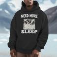 Cute Boston Terrier Need More Sleep Pajamas Nightgown Men Hoodie, funny design
